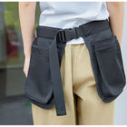 Riñonera Deportiva Grande 3 Piezas - Bolsa de Cintura Multifuncional con Múltiples Compartimentos