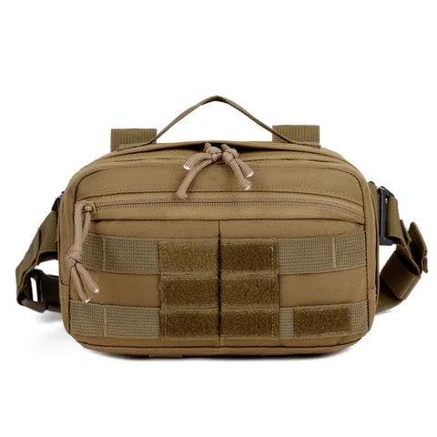 Тактическая поясная сумка Molle черная
