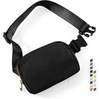 Riñonera Deportiva Impermeable de Nailon con Cremallera