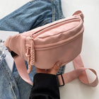Riñonera Deportiva Mujer - Bolsa de Lona Ajustable para Correr y Uso Diario