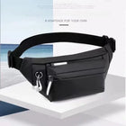 Riñonera Deportiva Unisex Negra - Bolsa Organizadora para Teléfono, Correr y Ciclismo