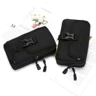 Riñonera Deportiva de Nylon - Bolsa Multifuncional para Móvil, Horizontal/Vertical, con Cierre de Botón, Ideal para Camping