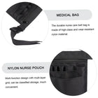 Riñonera de Enfermera de Nylon con Correa Ajustable - Organizador de Cintura para Accesorios y Herramientas