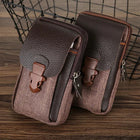 Riñonera Deportiva con Doble Cremallera para Hombre - Bolsa de Cintura Pequeña