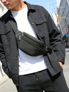 Riñonera Deportiva Ajustable de Oxford - Bolsa Sling para Hombre y Mujer