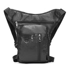 Riñonera de Cuero para Moto Mujer - Bolso Pierna Ajustable
