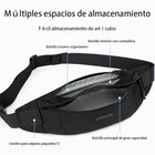 Riñonera Deportiva para Hombre - Ajustable y Ligera