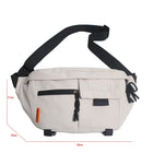 Riñonera Deportiva de Gran Capacidad - Bolsa Casual de Nylon para Hombre y Mujer