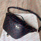Riñonera Deportiva de Cuero con Estampado Floral - Bolso Cruzado