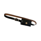 Riñonera Deportiva Elegante para Mujer - Bolso Cintura Imitación Piel con Bolsillo Tarjetero