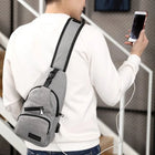 Riñonera Hombre de Lona - Bolso Bandolera Casual para Cintura