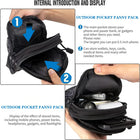 Riñonera de Cintura para Hombre - Bolso Bandolera Casual y Moderno