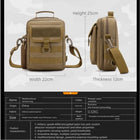 Riñonera Táctica Militar Unisex - Impermeable