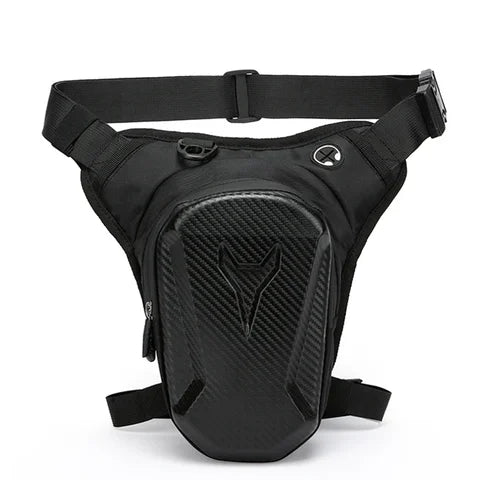 Riñonera Deportiva para Moto - Bolsa Lateral EVA Rígida, Impermeable y Acolchada
