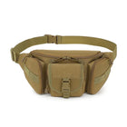 Riñonera Deportiva Impermeable Camuflaje para Hombre - Caza, Senderismo y Montaña