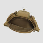 Riñonera Deportiva Impermeable Camuflaje para Hombre - Caza, Senderismo y Montaña