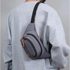 Riñonera Deportiva Grande Impermeable - Bolsa de Cintura para Móvil y Accesorios