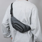 Riñonera Deportiva Grande Impermeable con Múltiples Compartimentos para Teléfono