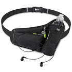 Riñonera Deportiva Ajustable con Portabotellas - Cinturón Multifuncional para Correr y Actividades al Aire Libre