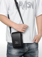 Riñonera Deportiva de Cuero para Hombre - Bolsa de Cintura Elegante