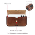 Riñonera de Cuero Genuino para Hombre - Bolso de Piel de Vestir Elegante