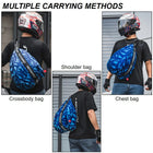 Riñonera Grande de Pierna para Moto y Motoristas - Bolso Lateral Amplio y Resistente