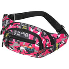 Riñonera Deportiva de Nylon para Mujer - Bolsa de Cadera para Moto, Viaje y Riding
