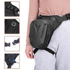 Riñonera Deportiva Impermeable con Carcasa Rígida EVA para Moto y Uso Diario