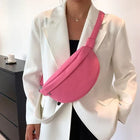 Riñonera Deportiva Mujer - Bolso Bandolera de Cuero Suave y Elegante