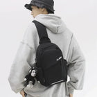 Riñonera Deportiva Unisex de Nylon - Bolsa de Cintura y Hombro