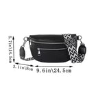 Riñonera Deportiva Multifuncional: Bolso Bandolera y Cangurera Moderna