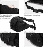 Riñonera Deportiva Impermeable para Hombre - Diseño Camuflaje, Varios Colores