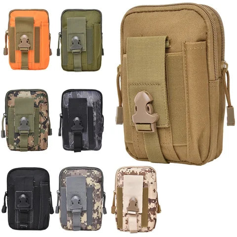 Riñonera Deportiva Táctica Molle de Nailon