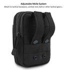 Riñonera Deportiva Táctica de Nailon con Estampado Camuflaje