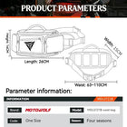 Riñonera de Pierna Impermeable para Moto y Motoristas - Bolso Lateral Ajustable