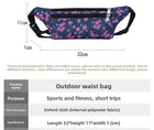 Riñonera Deportiva Impermeable Multifuncional para Correr