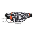 Riñonera Deportiva con Estampado Animal - Cómoda y Versátil
