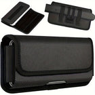 Riñonera de Cintura para Hombre - Bolso Bandolera Casual Color Negro