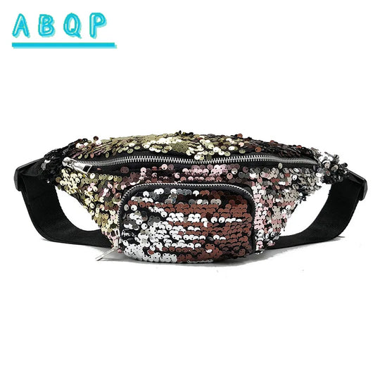 Riñonera de Cintura para Mujer - Bolso Bandolera Casual Grande y Moderno