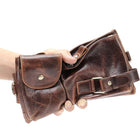 Riñonera Deportiva de Cuero WESTAL - Bandolera Ajustable