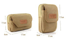 Riñonera Deportiva de Lona - Tamaño Compacto 6,5x5,5 cm - Colores Variados