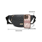 Riñonera Deportiva de Cuero Sintético - Bolsa Pequeña y Ligera para el Día a Día