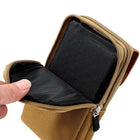 Riñonera Deportiva de Lona Urbana con Funda para Móvil - Bolsa para Correr y Camping