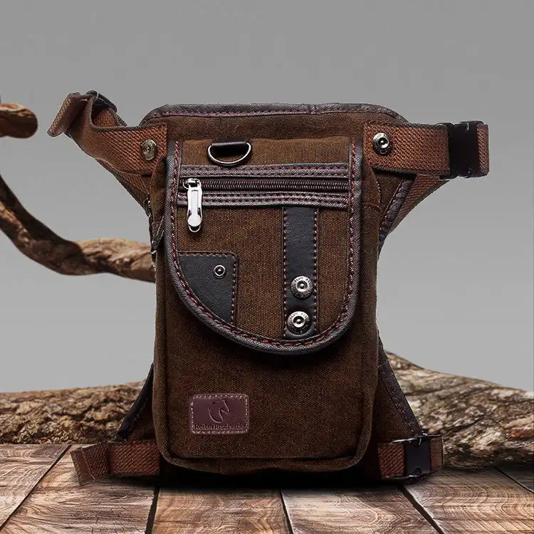 Riñonera de Pierna para Moto y Motoristas - Bolso Lateral Ajustable