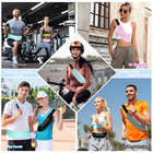 Riñonera Deportiva Impermeable DUTRIEUX para Correr - Negra