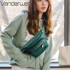 Riñonera de Cuero para Mujer - Bolso Cintura Elegante y Moderno