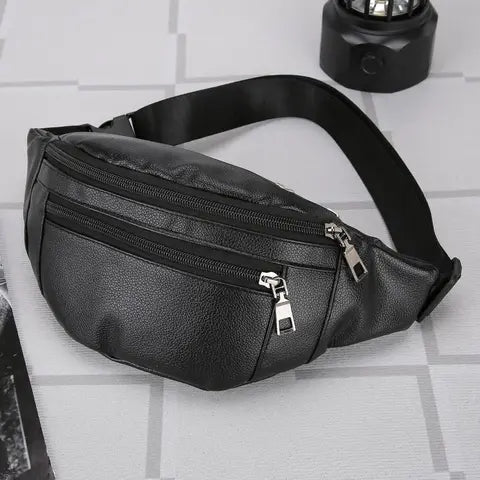 Riñonera Deportiva Impermeable Multifuncional - Bolsa de Cintura para Viajes y Deporte