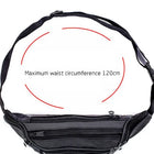 Riñonera Deportiva Hombre - Bolsa de Cintura Multifuncional, Ajustable y de Gran Capacidad