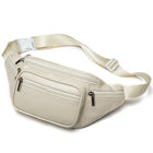Riñonera Deportiva de Cuero Unisex - Bolso Pecho Grande para Viaje y Deporte