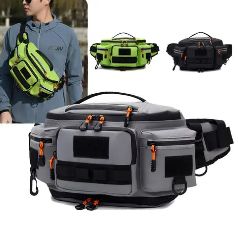 Riñonera Deportiva Táctica con Sistema Molle - Sling de Hombro para Hombre y Mujer